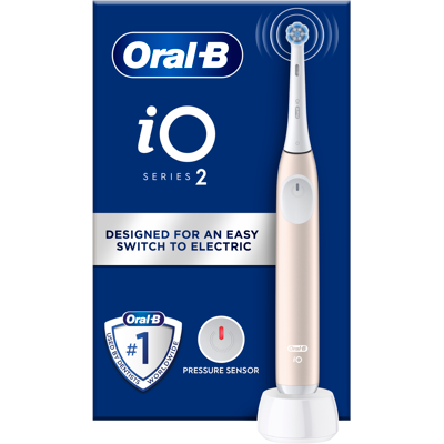 ORAL-B iO 2 Elektrická zubná kefka, svetlo ružová ORAL-B iO 2 Elektrická zubná kefka, svetlo ružová