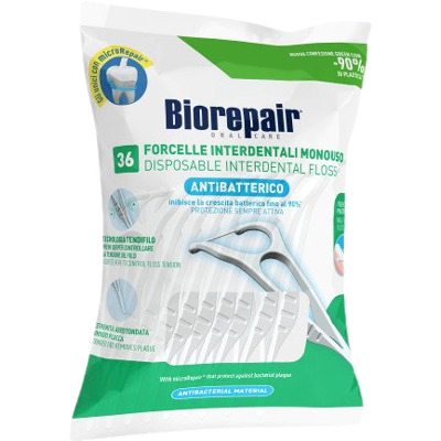 BIOREPAIR držadlo so zubnou niťou 36 ks BIOREPAIR držadlo so zubnou niťou 36 ks