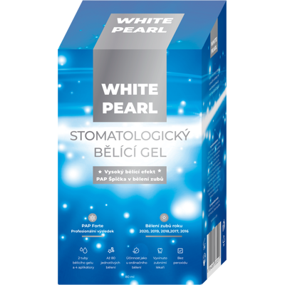 WHITE PEARL Bielačný systém PAP. WHITE PEARL Bielačný systém PAP.
