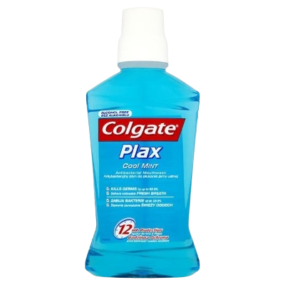 COLGATE Ústna voda Plax Multi Protection Cool Mint bez alkoholu 500 ml COLGATE Ústna voda Plax Multi Protection Cool Mint bez alkoholu 500 ml