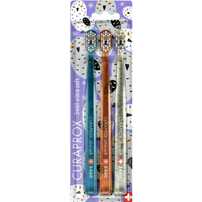 CURAPROX CS 5460 ultrasoft Sovie edícia zubná kefka 3 ks CURAPROX CS 5460 ultrasoft Sovie edícia zubná kefka 3 ks