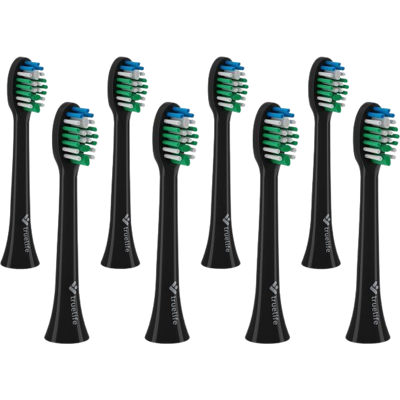 TRUELIFE SonicBrush Compact Heads Black Standard Náhradná hlavica 8 ks TRUELIFE SonicBrush Compact Heads Black Standard Náhradná hlavica 8 ks