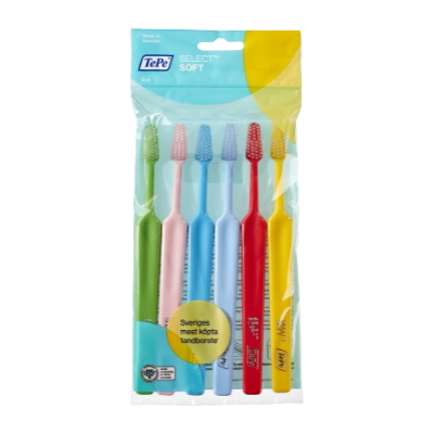 TEPE Select Soft Zubná kefka 6 ks TEPE Select Soft Zubná kefka 6 ks