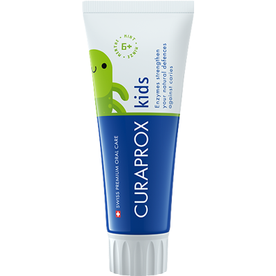CURAPROX Kids 6+ detská zubná pasta príchuť Mäta 60 ml CURAPROX Kids 6+ detská zubná pasta príchuť Mäta 60 ml