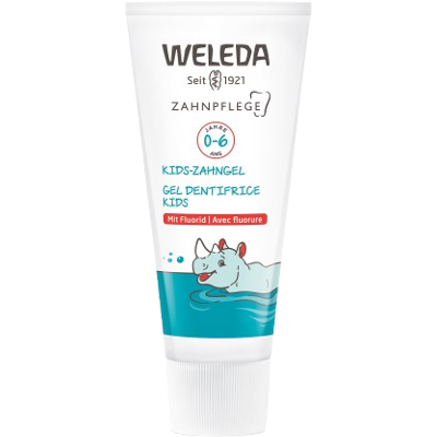 WELEDA Detský zubný gél s fluoridom 50 ml WELEDA Detský zubný gél s fluoridom 50 ml