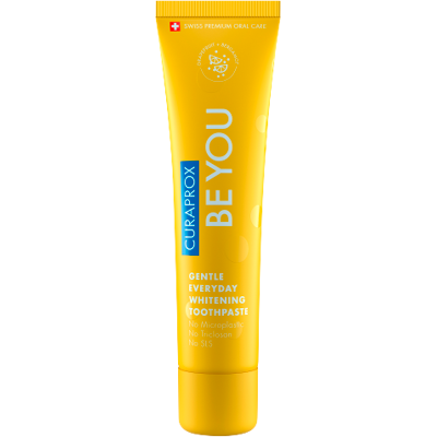 CURAPROX BE YOU Rising star Zubná pasta - žltá 60 ml CURAPROX BE YOU Rising star Zubná pasta - žltá 60 ml