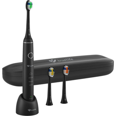 TRUELIFE SonicBrush Compact Black Sonické kefky TRUELIFE SonicBrush Compact Black Sonické kefky