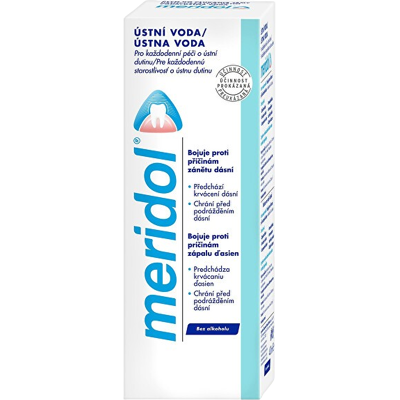MERIDOL® Ústna voda pre zdravé ďasná a svieži dych 400 ml MERIDOL® Ústna voda pre zdravé ďasná a svieži dych 400 ml