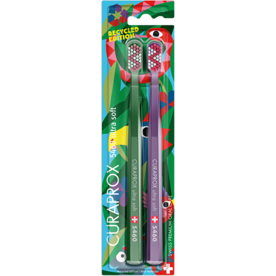 CURAPROX CS 5460 Ultra Soft, Recyklovaná edícia 2 ks CURAPROX CS 5460 Ultra Soft, Recyklovaná edícia 2 ks
