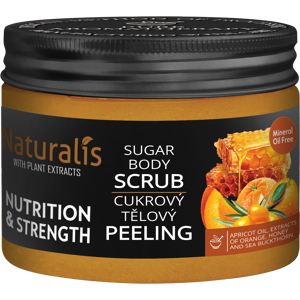 NATURALIS Cukrový telový peeling Nutrition & Strength 250 g NATURALIS Cukrový telový peeling Nutrition & Strength 250 g