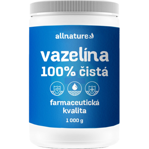 ALLNATURE Vazelína 100% čistá farmaceutická kvalita 1000 g ALLNATURE Vazelína 100% čistá farmaceutická kvalita 1000 g