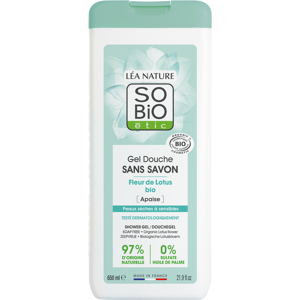 SO´BIO ÉTIC Gél sprchový bez mydla s lotosovým kvetom BIO 650 ml SO´BIO ÉTIC Gél sprchový bez mydla s lotosovým kvetom BIO 650 ml