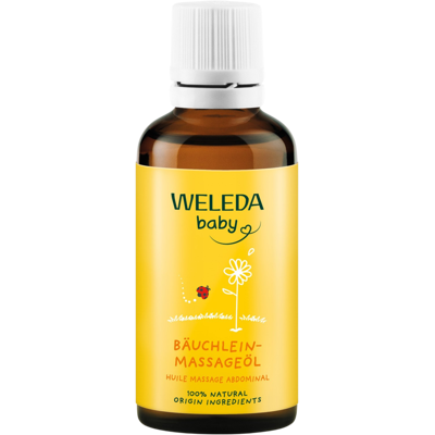 WELEDA Olej na masáž bruška dojčaťa, 50 ml WELEDA Olej na masáž bruška dojčaťa, 50 ml