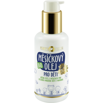 PURITY VISION Bio Nechtíkový olej pre deti 100 ml PURITY VISION Bio Nechtíkový olej pre deti 100 ml