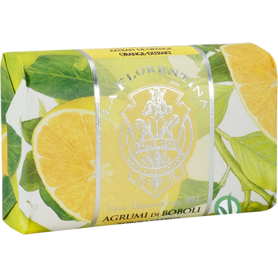 LA FLORENTINA Tuhé mydlo Agrumi di Boboli 200 g LA FLORENTINA Tuhé mydlo Agrumi di Boboli 200 g