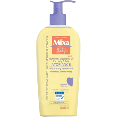 MIXA Baby Atopiance upokojujúci a čistiaci olej 250 ml MIXA Baby Atopiance upokojujúci a čistiaci olej 250 ml