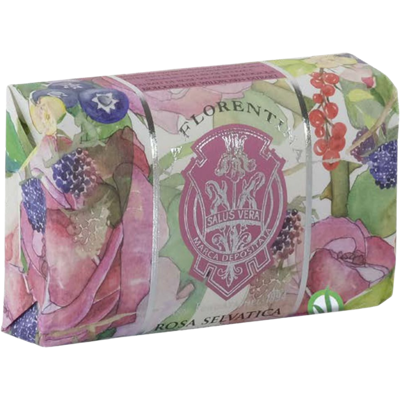 LA FLORENTINA Tuhé mydlo Rosa Selvatica 200 g LA FLORENTINA Tuhé mydlo Rosa Selvatica 200 g