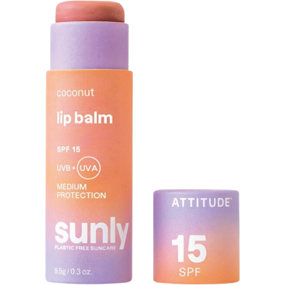 ATTITUDE 100% minerálny ochranný balzam na pery (SPF 15) s vôňou kokosu 8.5 g ATTITUDE 100% minerálny ochranný balzam na pery (SPF 15) s vôňou kokosu 8.5 g