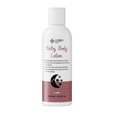 LOBEY Telové mlieko pre bábätka 200 ml LOBEY Telové mlieko pre bábätka 200 ml