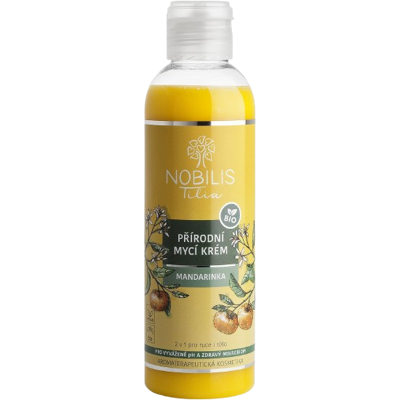 NOBILIS TILIA Prírodný umývací krém Mandarinka 200 ml NOBILIS TILIA Prírodný umývací krém Mandarinka 200 ml