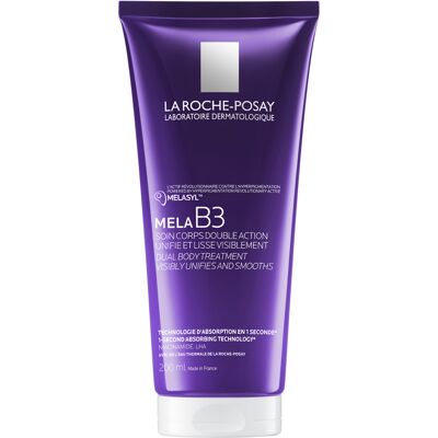 LA ROCHE-POSAY Mela B3 Dual Body Telová starostlivosť proti pigmentácii s Melasylom, niacínamidom a kyselinou LHA 200 ml LA ROCHE-POSAY Mela B3 Dual Body Telová starostlivosť proti pigmentácii s Melasylom, niacínamidom a kyselinou LHA 200 ml