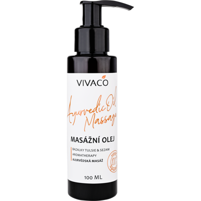 VIVACO Ayurveda Oil Masážny olej 100 ml VIVACO Ayurveda Oil Masážny olej 100 ml