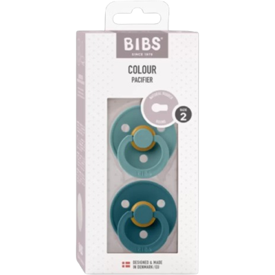 BIBS Colour Cumlíky z prírodného kaučuku , veľkosť 2, Nordic Mint/Forest Lake 2 ks BIBS Colour Cumlíky z prírodného kaučuku , veľkosť 2, Nordic Mint/Forest Lake 2 ks