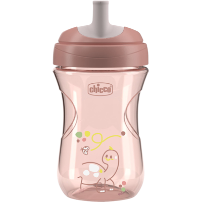 CHICCO Hrnček Advanced so slamkovým náustkom pink, 12m+ 266 ml CHICCO Hrnček Advanced so slamkovým náustkom pink, 12m+ 266 ml
