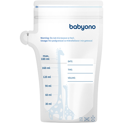 BABYONO Sáčky na materské mlieko 180 ml, 30 ks BABYONO Sáčky na materské mlieko 180 ml, 30 ks