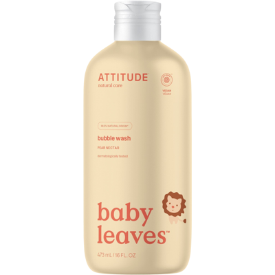 ATTITUDE Detská pena do kúpeľa Baby leaves s vôňou hruškového džúsu 473 ml ATTITUDE Detská pena do kúpeľa Baby leaves s vôňou hruškového džúsu 473 ml