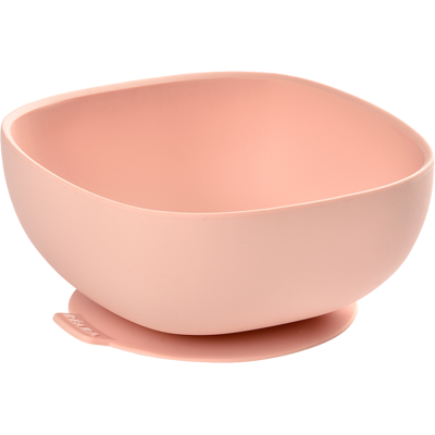 BEABA Miska silikónová s prísavkou Pink BEABA Miska silikónová s prísavkou Pink