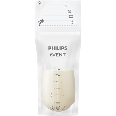 PHILIPS AVENT Vrecká na materské mlieko 180 ml, 25 ks PHILIPS AVENT Vrecká na materské mlieko 180 ml, 25 ks