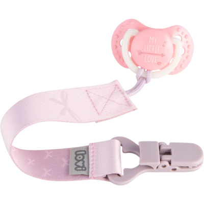 LOVI Stuha na cumlík s klipom Baby Shower, dievča LOVI Stuha na cumlík s klipom Baby Shower, dievča