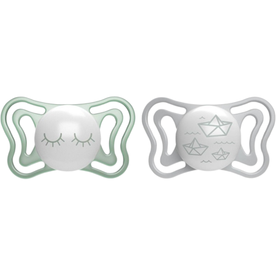 CHICCO Cumlík Physio Light silikónový nočný 16-36m 2 ks CHICCO Cumlík Physio Light silikónový nočný 16-36m 2 ks