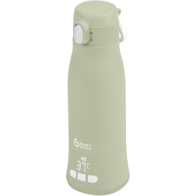 BABYMOOV Cestovný ohrievač Moov & Feed Sage Green 340 ml BABYMOOV Cestovný ohrievač Moov & Feed Sage Green 340 ml