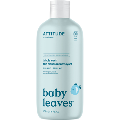ATTITUDE Detská pena do kúpeľa Baby leaves s vôňou Good night 473 ml ATTITUDE Detská pena do kúpeľa Baby leaves s vôňou Good night 473 ml