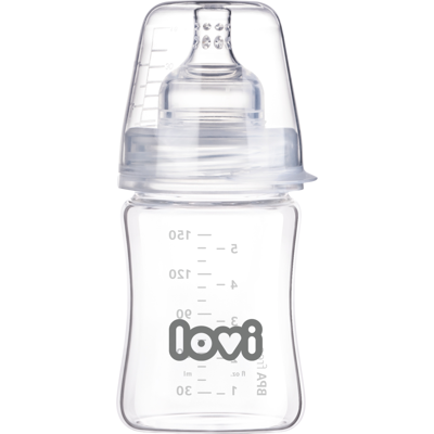 LOVI Fľaša sklenená 150 ml LOVI Fľaša sklenená 150 ml