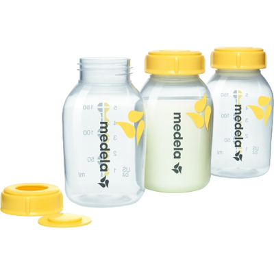 MEDELA Sada fliaš na uskladnenie mlieka 3 x 150 ml MEDELA Sada fliaš na uskladnenie mlieka 3 x 150 ml
