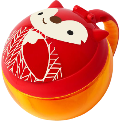 SKIP HOP Zoo Nádoba na sušienky Líška 12m+ 222 ml SKIP HOP Zoo Nádoba na sušienky Líška 12m+ 222 ml