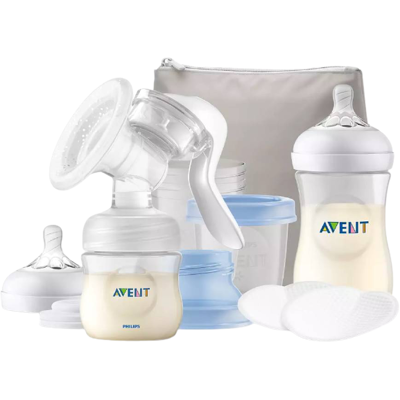 PHILIPS AVENT Odsávačka materského mlieka manuálna štartovacia sada PHILIPS AVENT Odsávačka materského mlieka manuálna štartovacia sada