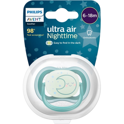 PHILIPS AVENT Cumlík Ultra air noční 6-18m PHILIPS AVENT Cumlík Ultra air noční 6-18m