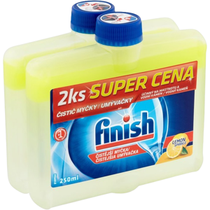 FINISH Čistič umývačky riadu Lemon 2 x 250 ml FINISH Čistič umývačky riadu Lemon 2 x 250 ml