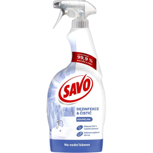 SAVO Kúpeľňa dezinfekčný sprej 700 ml SAVO Kúpeľňa dezinfekčný sprej 700 ml