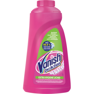 VANISH Oxi Action Extra hygiene 10 praní odstraňovač škvŕn 940 ml VANISH Oxi Action Extra hygiene 10 praní odstraňovač škvŕn 940 ml