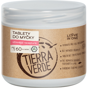 TIERRA VERDE Tablety do umývačky riadu 60 ks TIERRA VERDE Tablety do umývačky riadu 60 ks