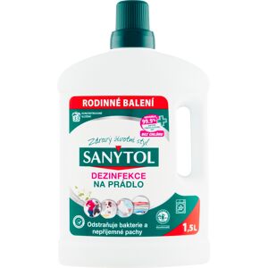 SANYTOL Dezinfekcia na bielizeň Biele kvety 1,5 l 1.5 l SANYTOL Dezinfekcia na bielizeň Biele kvety 1,5 l 1.5 l