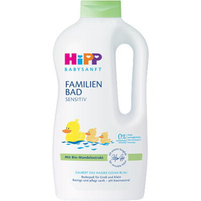HIPP Babysanft rodinná koupel Sensitiv 1000 ml HIPP Babysanft rodinná koupel Sensitiv 1000 ml