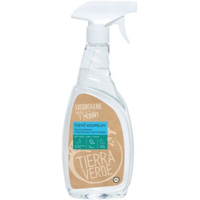 TIERRA VERDE Čistič kúpeľne s BIO mätovou silicou 750 ml TIERRA VERDE Čistič kúpeľne s BIO mätovou silicou 750 ml