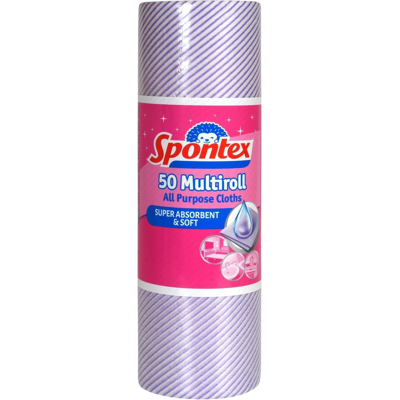 SPONTEX Multiroll utierky v rolke 50 ks SPONTEX Multiroll utierky v rolke 50 ks