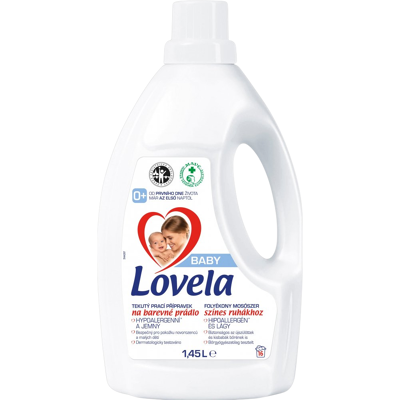LOVELA Baby Prací gél na farebnú bielizeň 1.45 l LOVELA Baby Prací gél na farebnú bielizeň 1.45 l